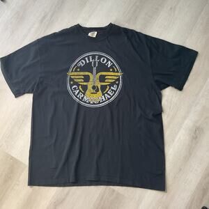 Dillon Carmichael Mens Black Comfort Colors 2XL Tshirt